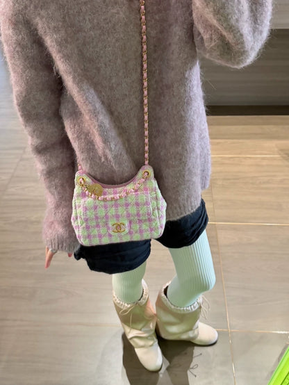 Chanel 25s Limited Edition Tweed Rose