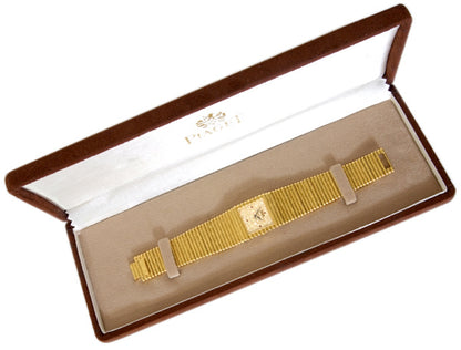 PIAGET Diamond 18K Solid Gold Celebrity Men's Manual Wind