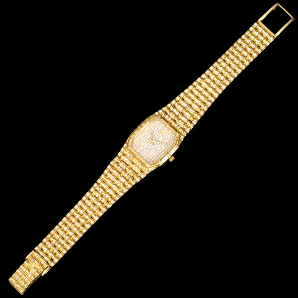 Audemars Piguet Diamond 18K Solid Gold Celebrity Lady Quartz (Rare)