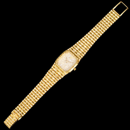 Audemars Piguet Diamond 18K Solid Gold Celebrity Lady Quartz (Rare)