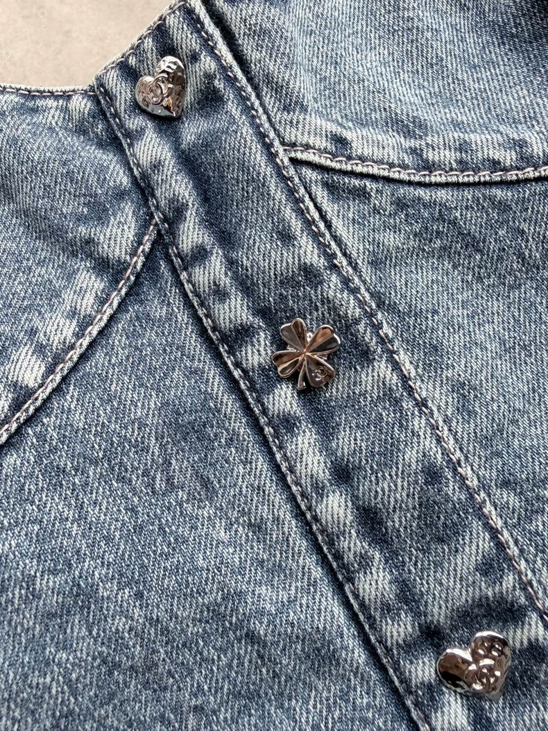 Chanel 25B Denim top