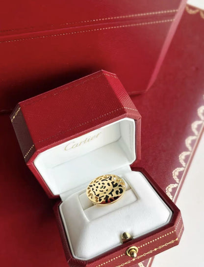 Cartier Cartier Gold Leopard Ring - 52 High Jewellery - Vintage fashion from Wararni