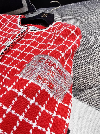 Chanel 23C red and white formula 1 drive racing jumpsuit