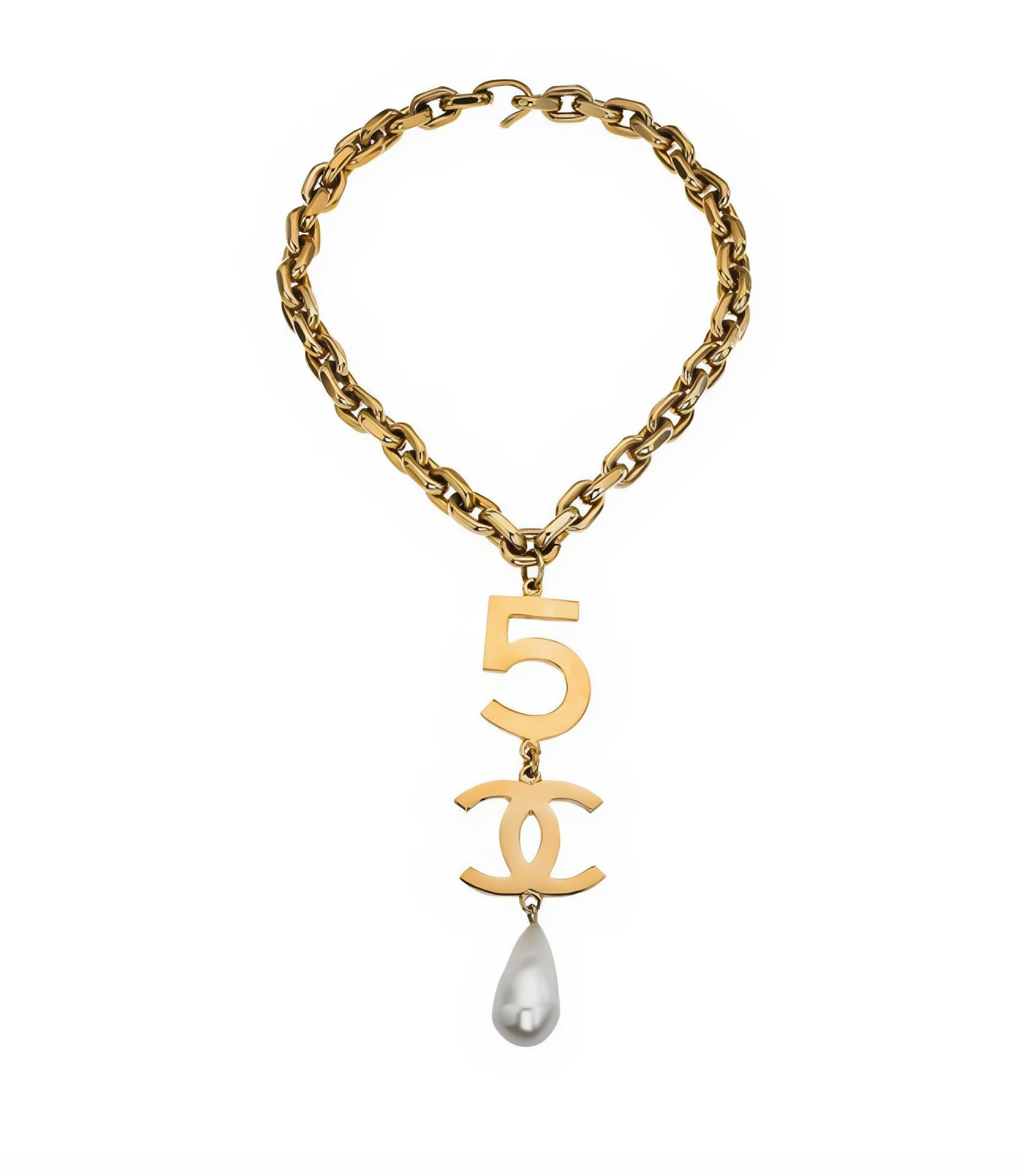 Chanel Vintage “No.5” Necklace — Spring/Summer 1987 (Runway)