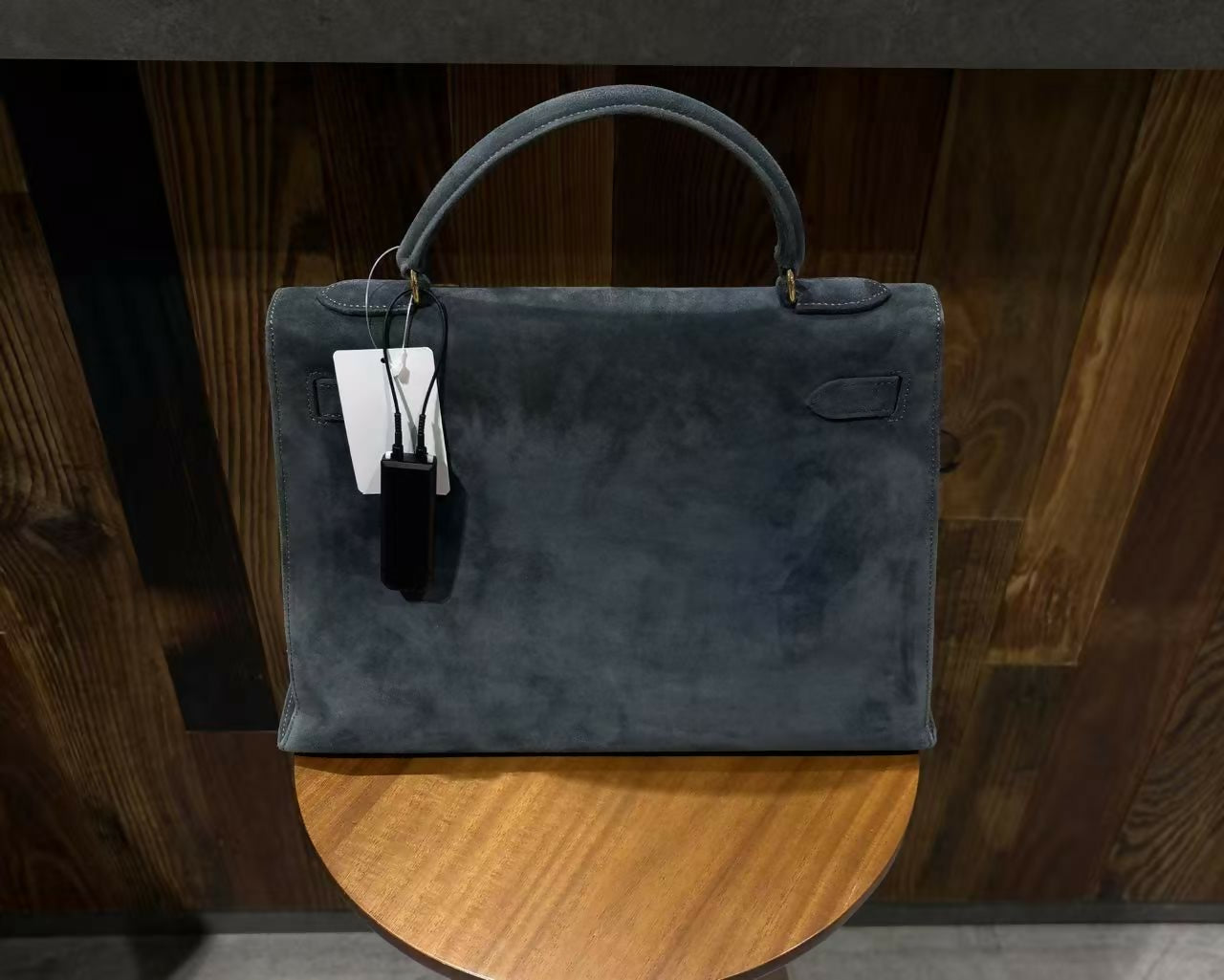 Hermes vintage Kelly 32 doblis blue