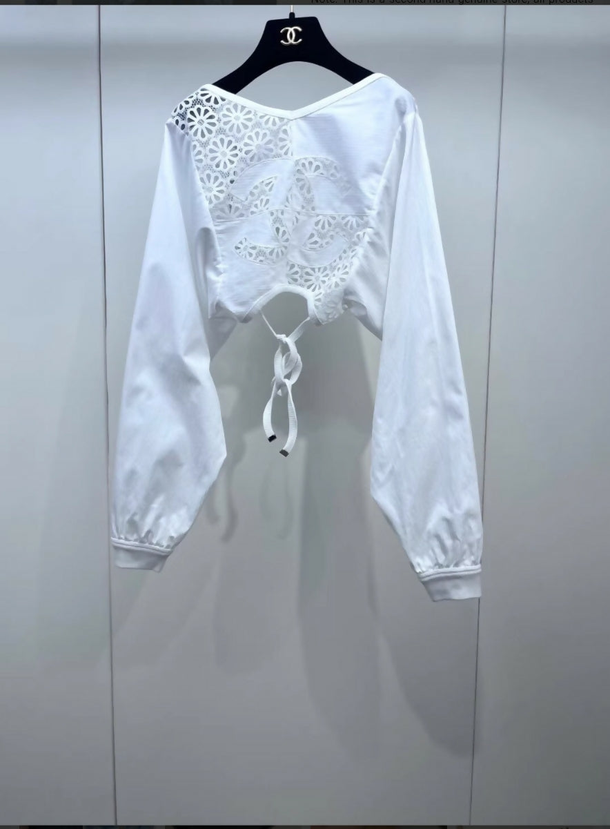 Chanel 25C white top