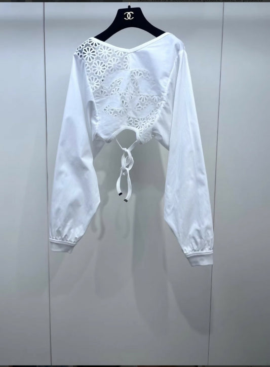 Chanel 25C white top