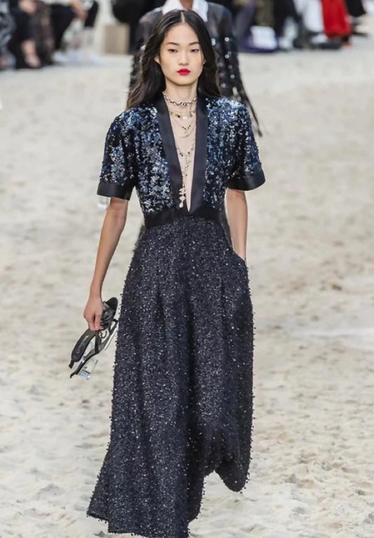 Chanel Haute Couture 2019 sequined jumpsuit