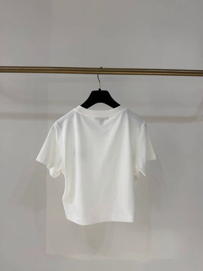 Louis Vuitton 26 Spring/Summer white Ruffle Top