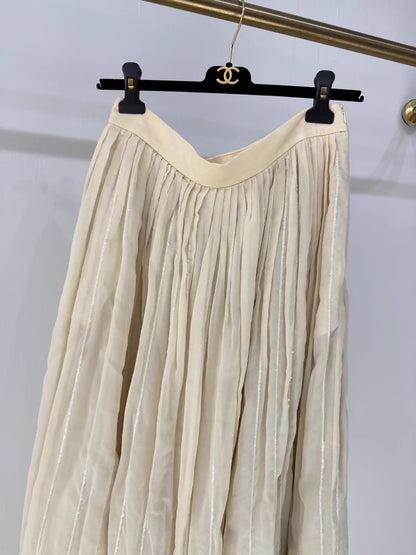 Brunello Cucinelli exquisite sequined multi-layered tulle skirt