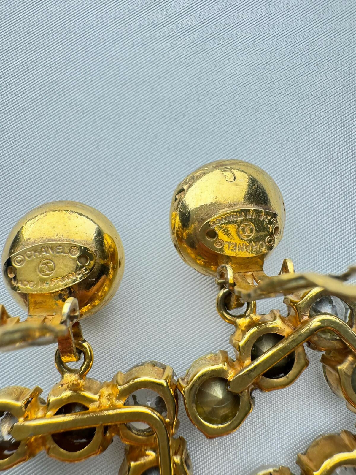 Chanel Vintage Number 5 Earrings 4