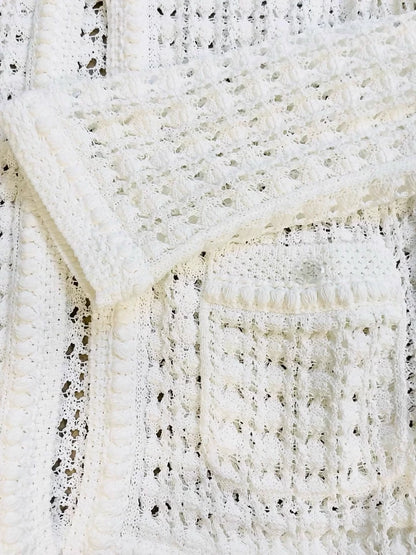 Chanel 26C white Cardigan