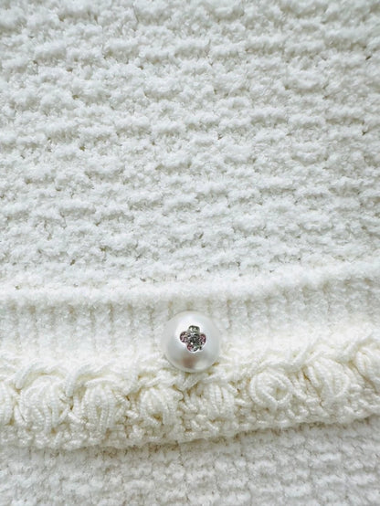 Chanel 25P white jacket