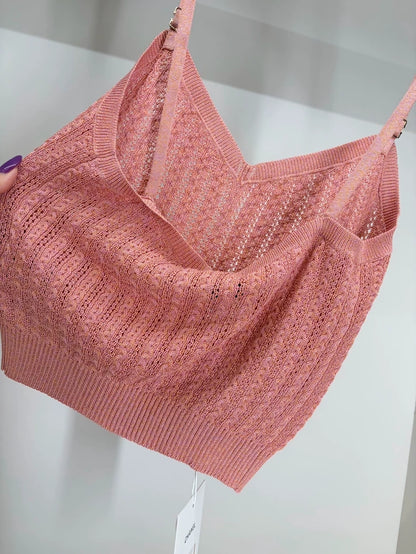 Chanel 21P Orange Pink top