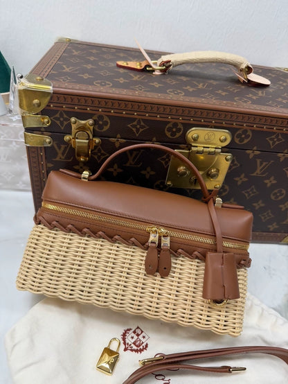 Loro Piana L23 wicker bag