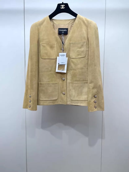 Chanel 26C suede jacket