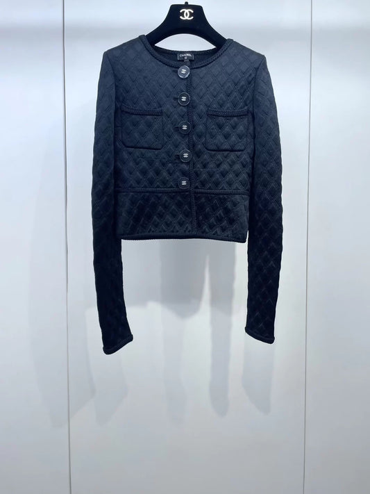 Chanel Black Quilted Jacket
