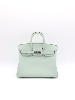 Hermès Birkin 25 Peppermint Swift PHW K 2025