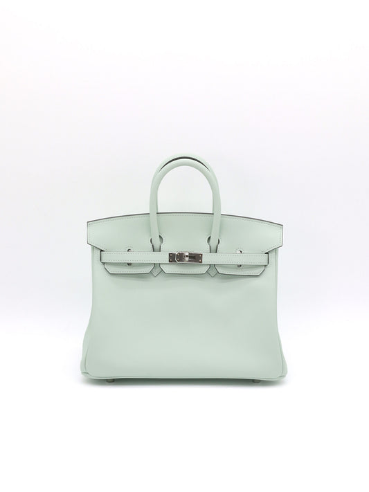 Hermès Birkin 25 Peppermint Swift PHW K 2025