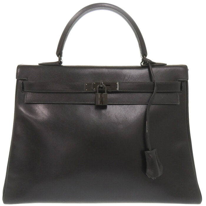 Hermès Kelly 35 So Black Box Calf Black 2010