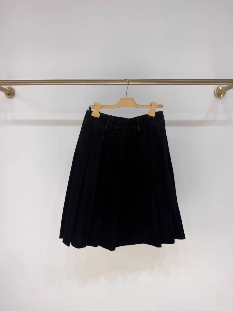 Miu Miu black skirt