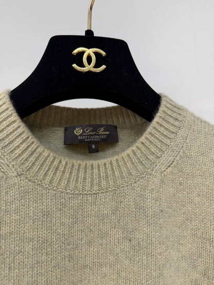 Loro Piana 100% Baby Cashmere Green Sweater