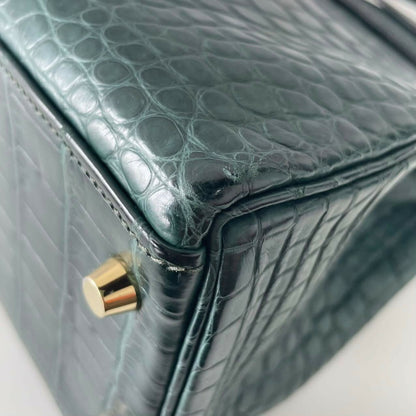 Hermès Kelly 32 Vert Anglais