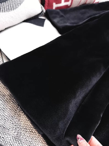 Dior black mink fur coat