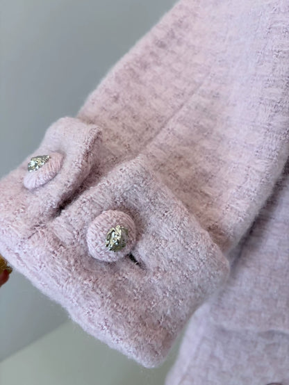 Chanel 24k Pink Tweed Jacket