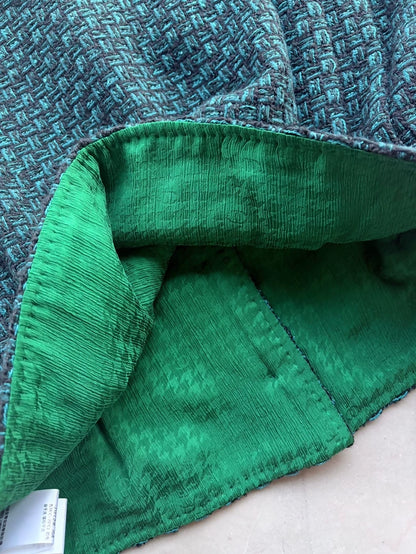 Chanel 24A green Tweed Vest