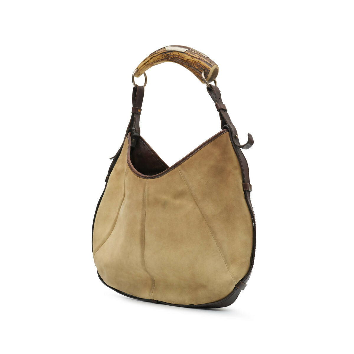 Yves Saint Laurent Suede Mombasa Bag