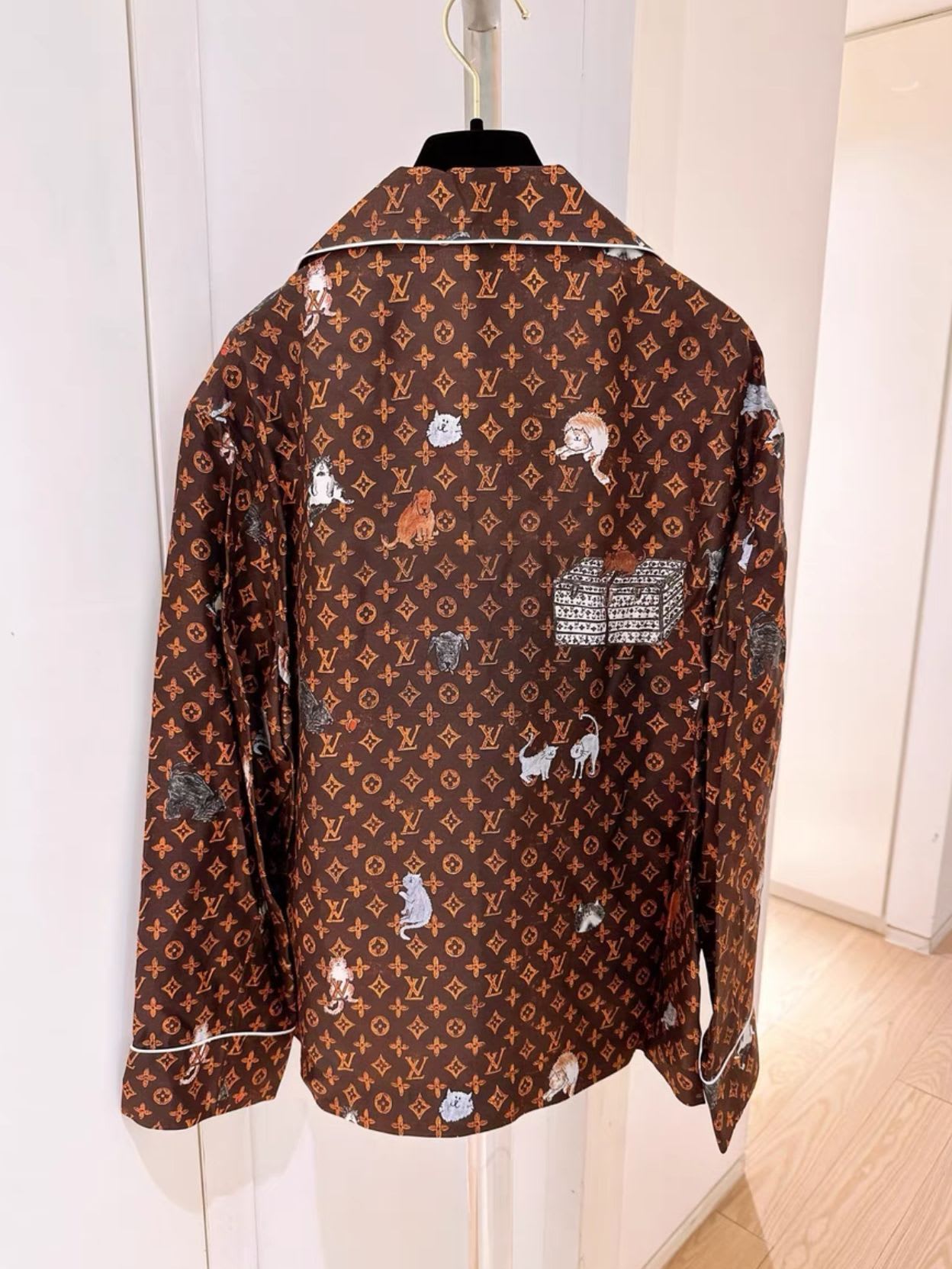 Louis Vuitton limited edition graffiti pajama shirt