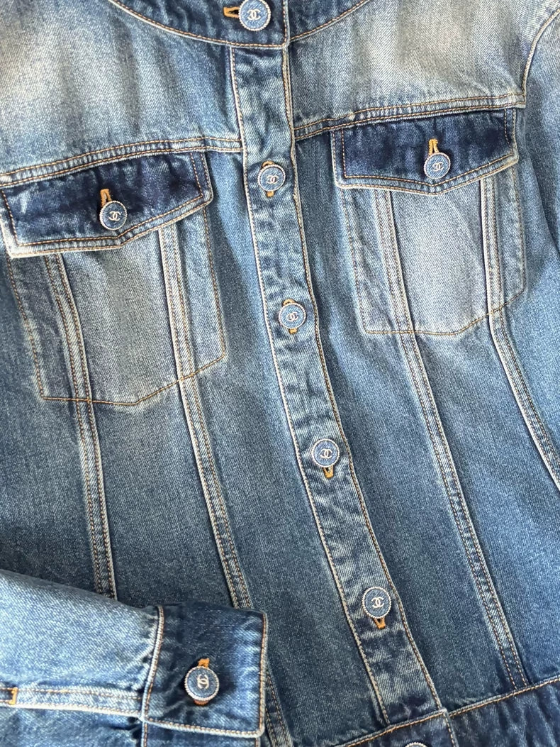 Chanel 24B Denim Jacket