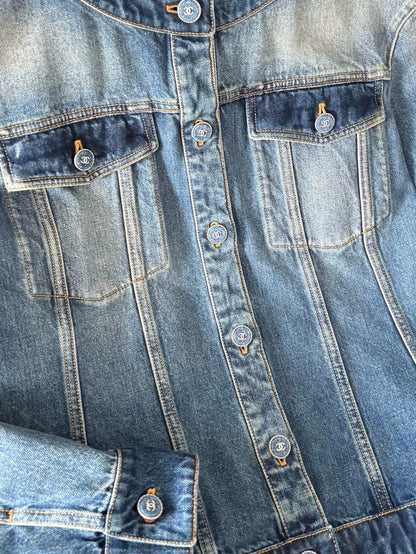 Chanel 24B Denim Jacket