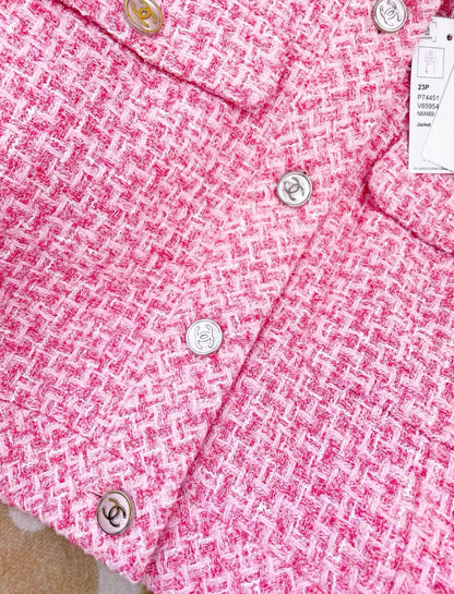 Chanel 23P Pink Short Jacket