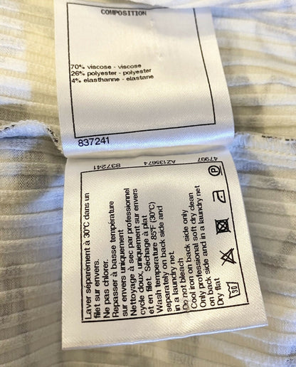 Chanel 19A Paris-New York Egypt Graffiti Tank Top Size FR 36