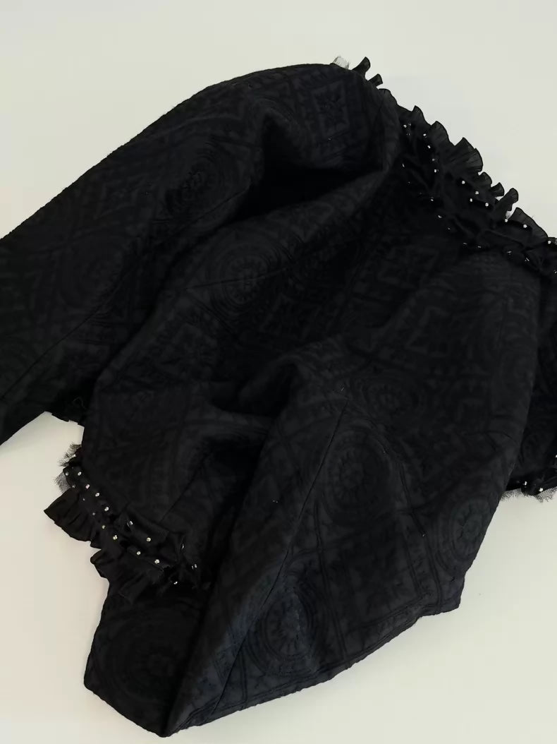 Chanel 21A black tweed Jacket
