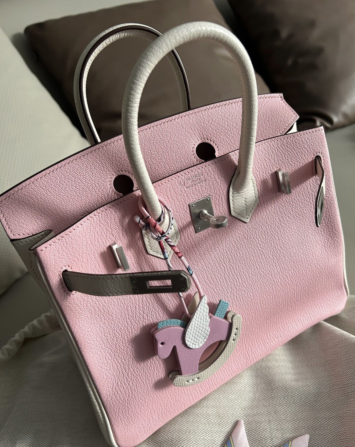 Hermes 25 3Q cherry blossom