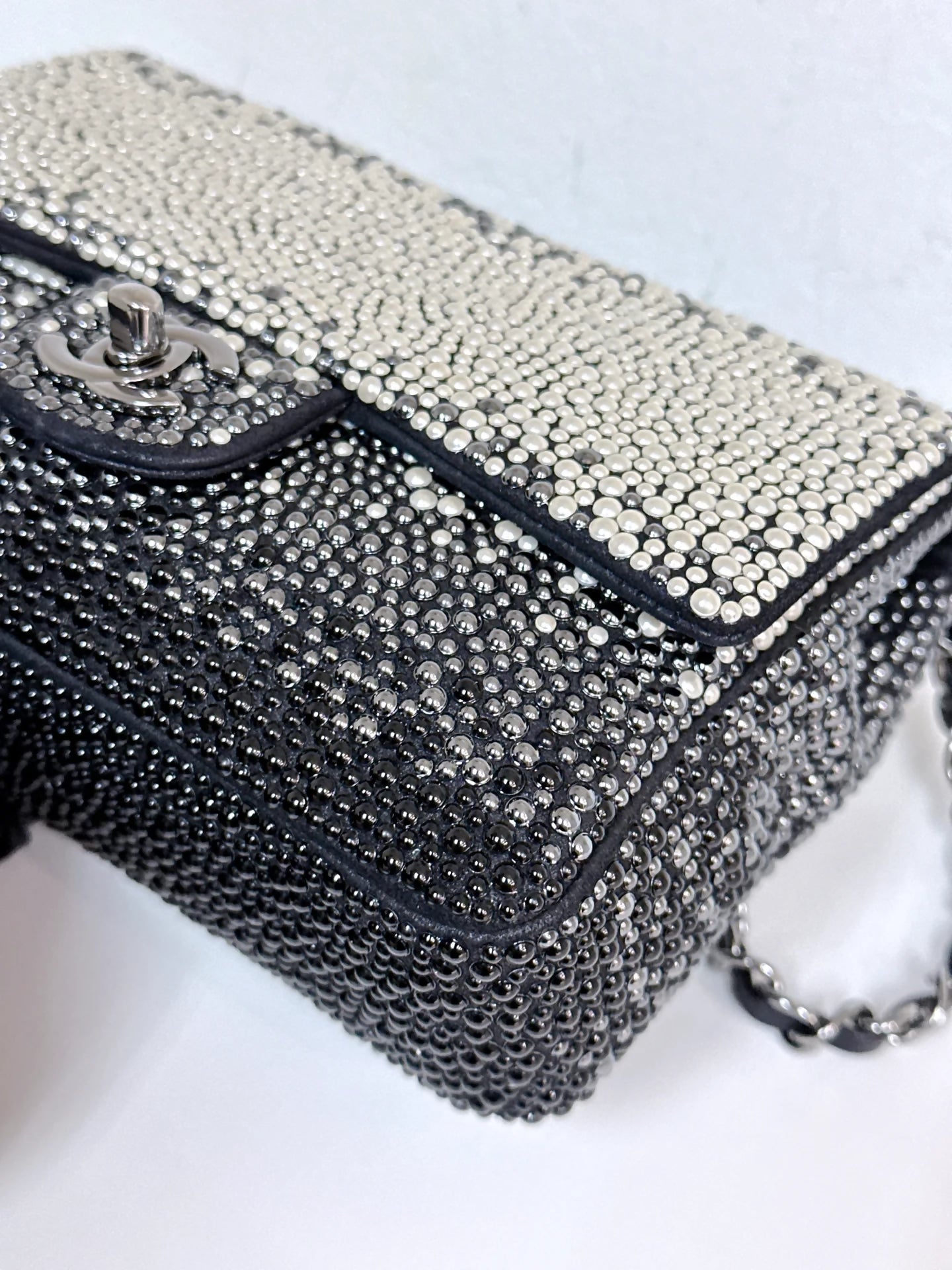 Chanel Pearls & Beads Mini Classic Single Flap Bag