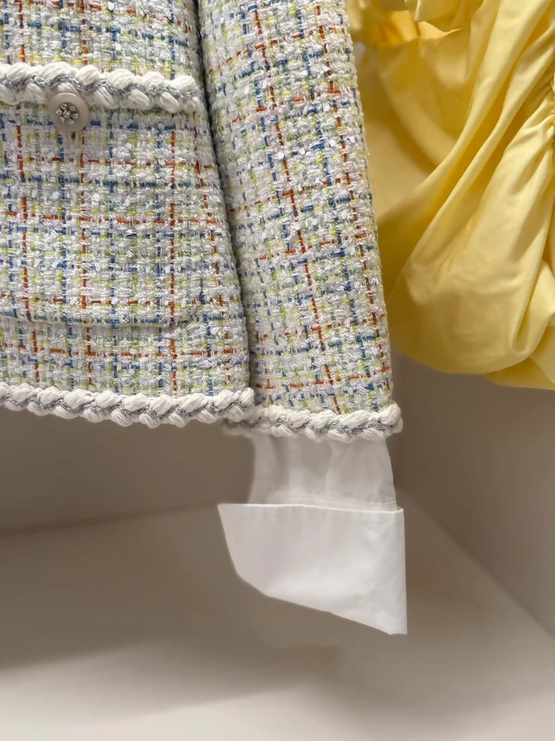 Chanel 25C white jacket