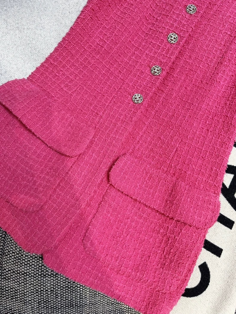 Chanel 22S Pink Vest Jacket
