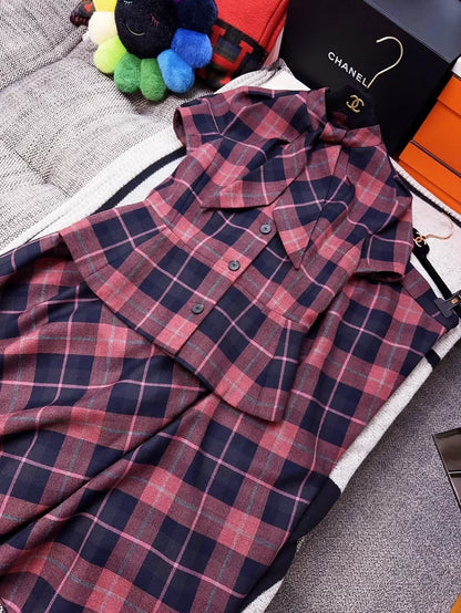 Dior 25S Plaid Wool shirt