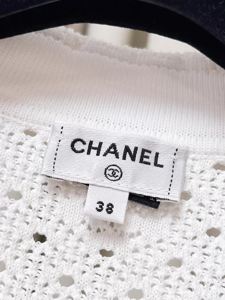 Chanel 23SS Long white dress