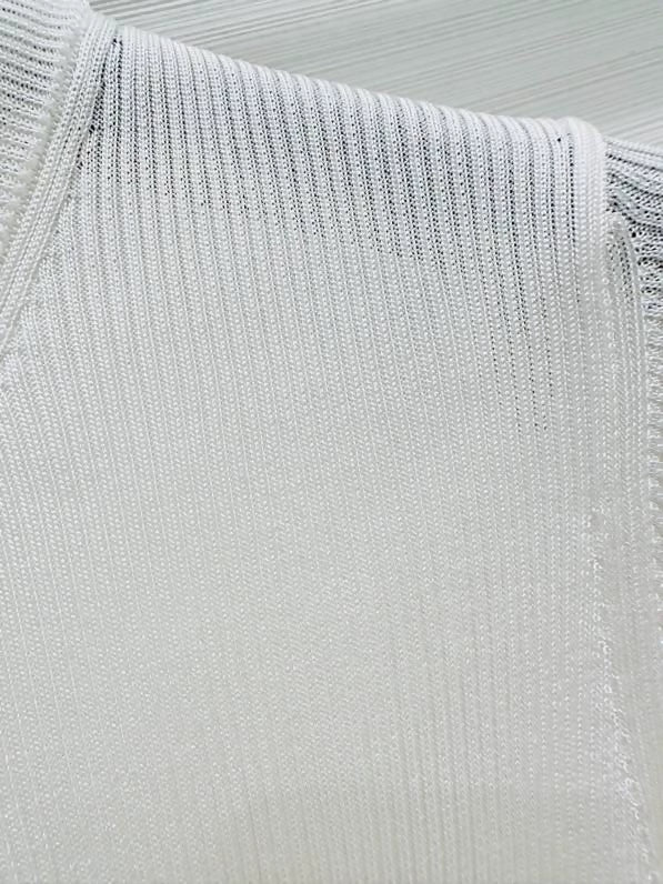 Chanel 26S white Knit Cardigan