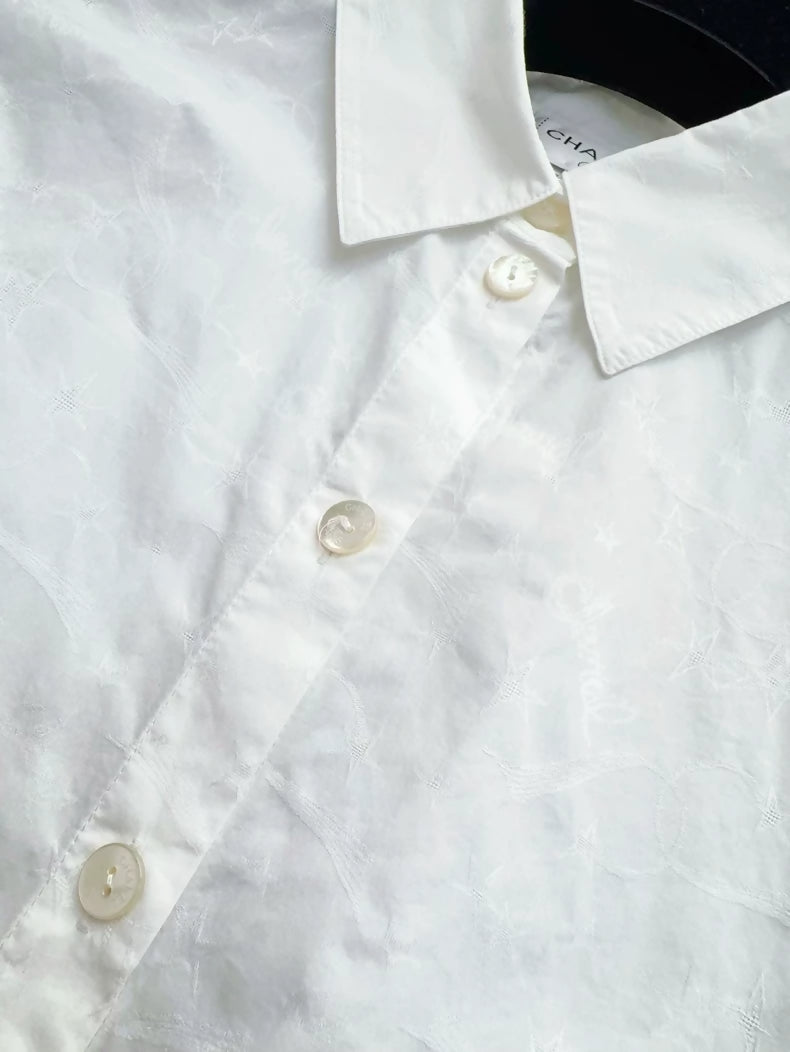 Chanel 24c white shirt