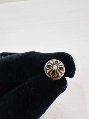 Chrome Hearts cross-shaped earrings