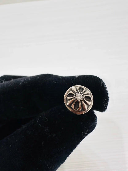 Chrome Hearts cross-shaped earrings