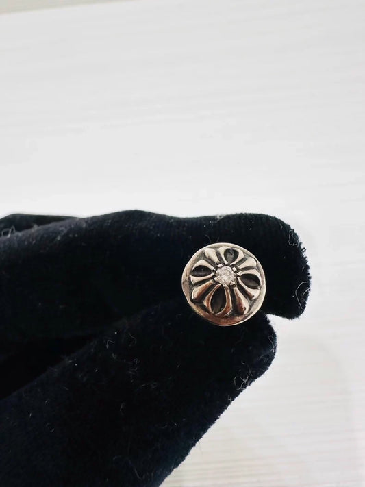 Chrome Hearts cross-shaped earrings