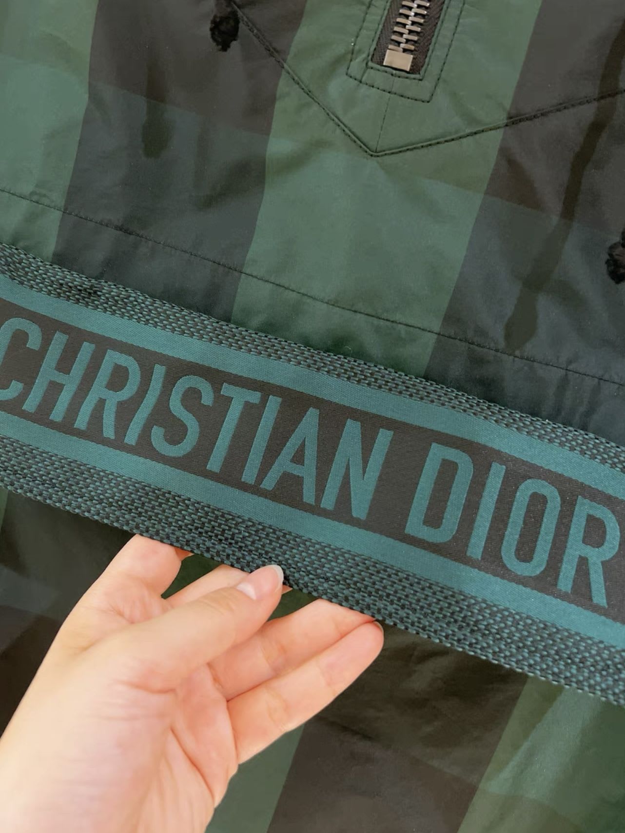 Christian Dior 19 Fall Winter Catwalk Hooded Windbreaker – Wararni.com