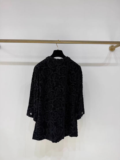 Chanel Camellia Four-Pocket Jacket